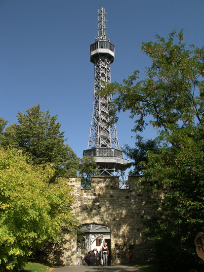 Praga-torre di Petrin 1