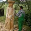 Vlkolinec-scultura